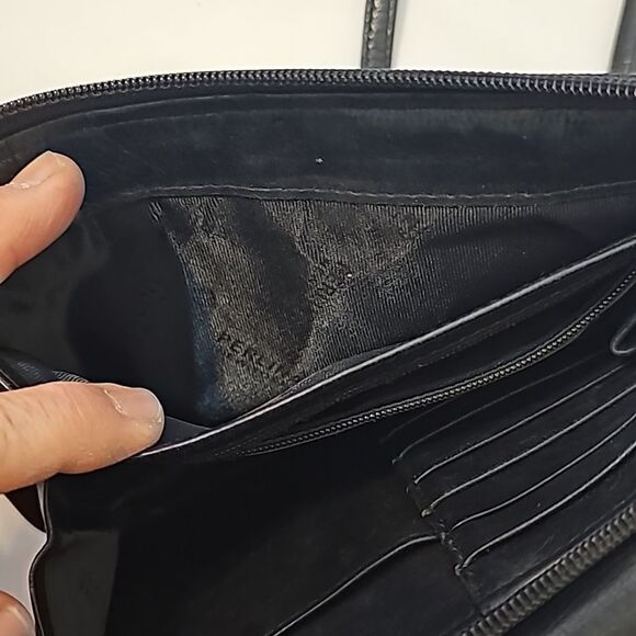 Perlina vintage leather crossbody purse - Picture 5 of 9